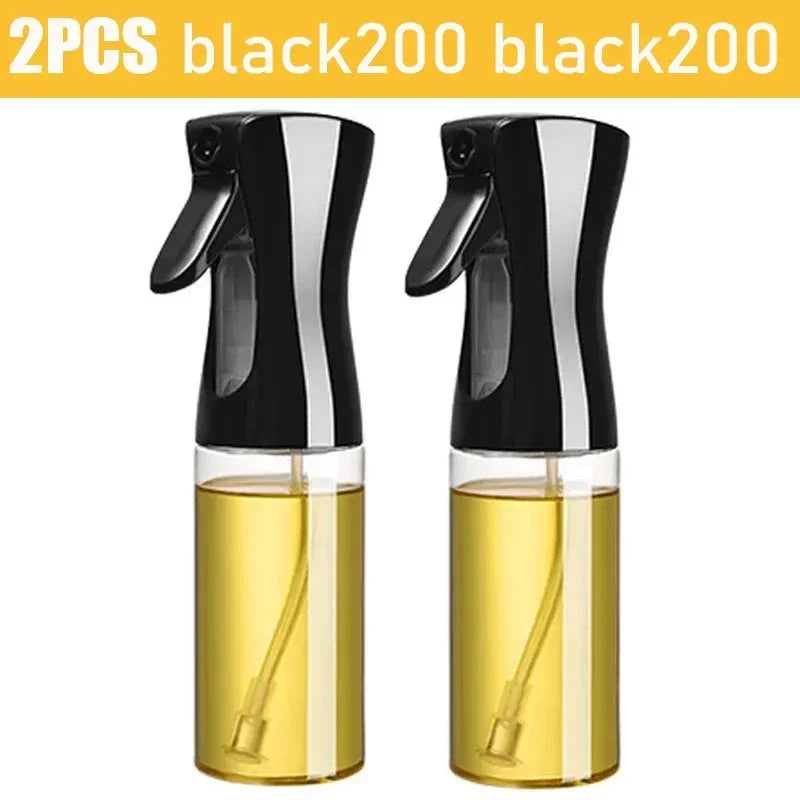 "200/300/500ml Oil Spray Bottle - Olive Oil, Vinegar, Soy Sauce Dispenser for Kitchen, Cooking, Baking & Camping"