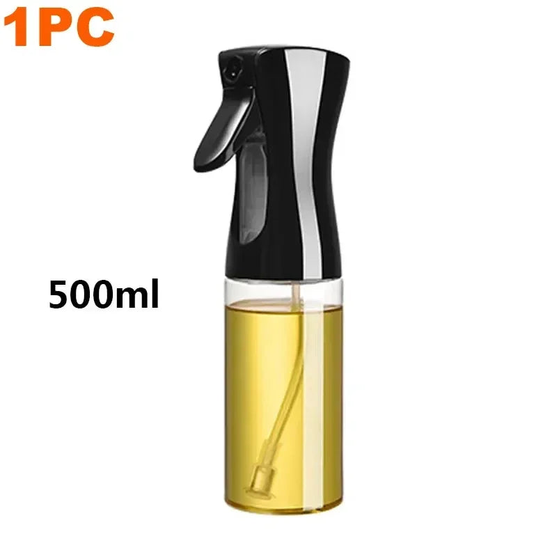 "200/300/500ml Oil Spray Bottle - Olive Oil, Vinegar, Soy Sauce Dispenser for Kitchen, Cooking, Baking & Camping"