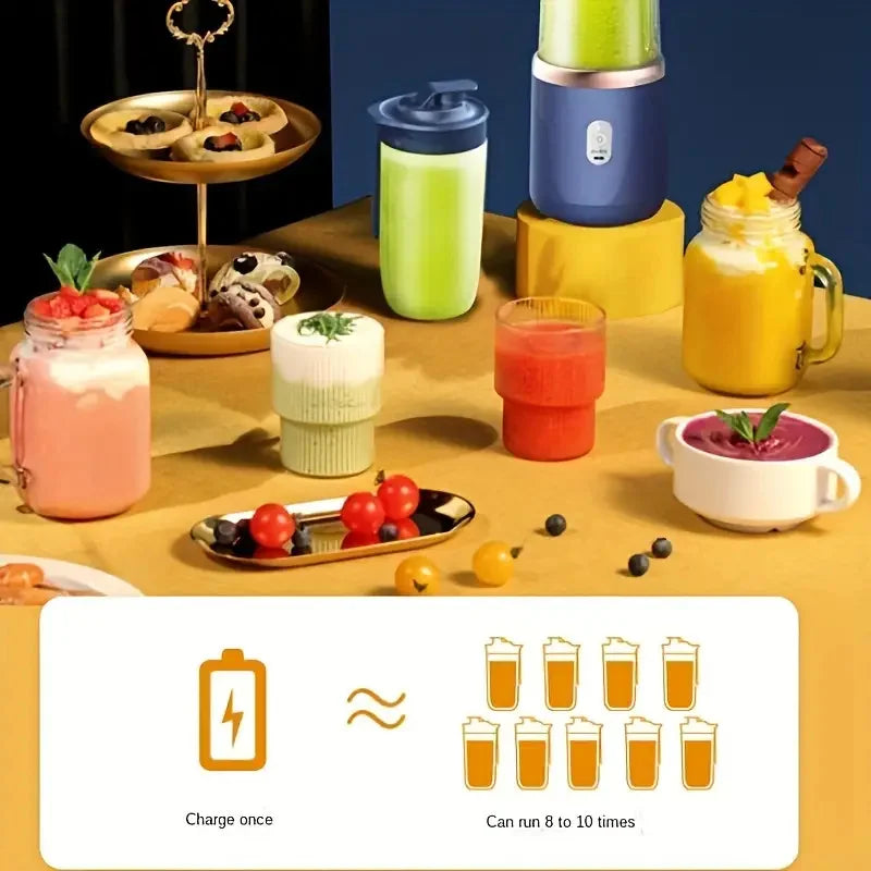 Portable USB Electric Juicer & Mini Mixer for Fruits & Vegetables