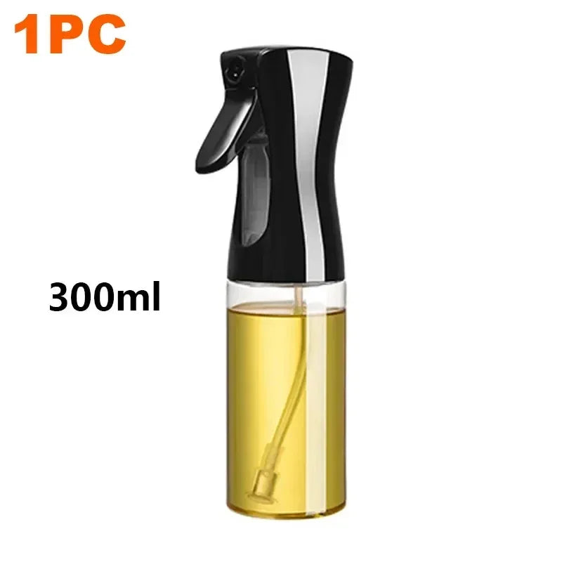 "200/300/500ml Oil Spray Bottle - Olive Oil, Vinegar, Soy Sauce Dispenser for Kitchen, Cooking, Baking & Camping"