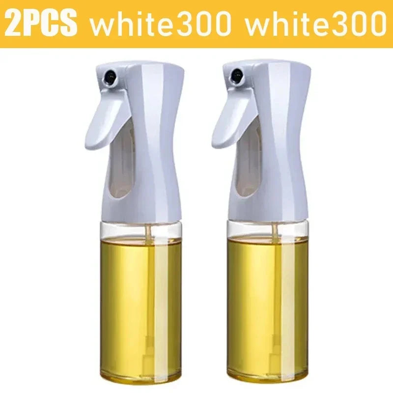 "200/300/500ml Oil Spray Bottle - Olive Oil, Vinegar, Soy Sauce Dispenser for Kitchen, Cooking, Baking & Camping"